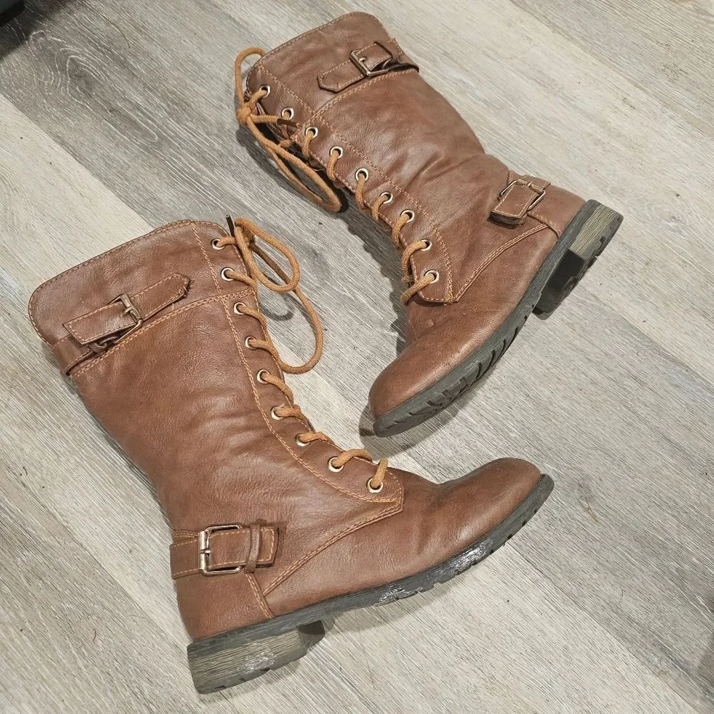 Girls Size 2 Brown Boots